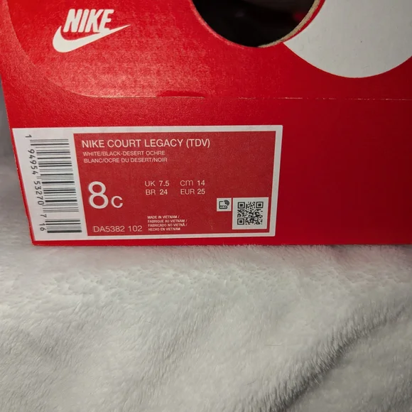 Nike Court Legacy Toddler 8C - Picture 3 of 5